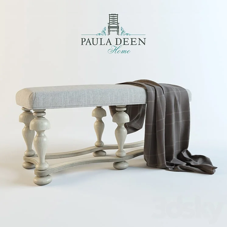 Couch Bench with Upholstered Seat